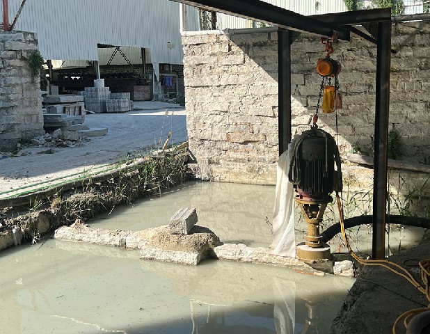 traitement des eaux usées en pierre